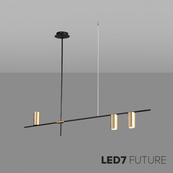 Loft Industry Modern - Cross X Lines Chandelier